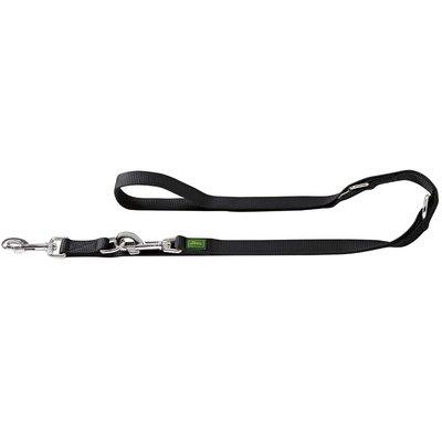 Hunter Nylon Extra Long nastavitelné vodítko, černé, 300 cm Hunter Nylon Extra Long nastavitelné vodítko, černé, 300 cm