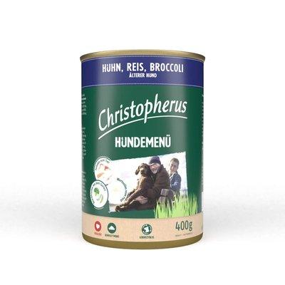 Christopherus Senior krmivo pro psy kuřecí s rýží a brokolicí Christopherus Senior krmivo pro psy kuřecí s rýží a brokolicí