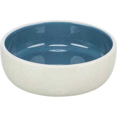 Trixie keramická miska pro kočky, 0,3 l/ø 13cm, krémová/modrá Trixie keramická miska pro kočky, 0,3 l/ø 13cm, krémová/modrá