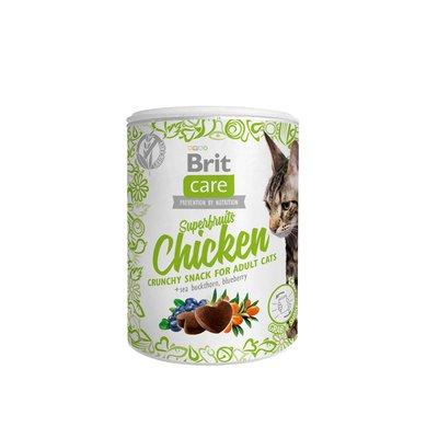 Brit Care Cat pamlsek Superfruits kuřecí maso Brit Care Cat pamlsek Superfruits kuřecí maso