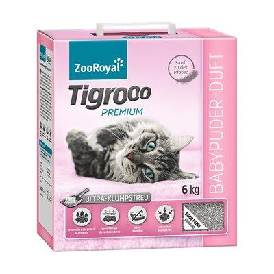 ZooRoyal Tigrooo s vůní dětského pudru, 6 kg ZooRoyal Tigrooo s vůní dětského pudru, 6 kg