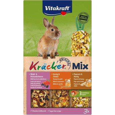 Vitakraft Kräcker Trio lesní plody, med a popcorn, 3 kusy Vitakraft Kräcker Trio lesní plody, med a popcorn, 3 kusy