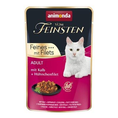 Animonda Vom Feinsten Adult jemné filety z telecího a kuřecího masa Animonda Vom Feinsten Adult jemné filety z telecího a kuřecího masa