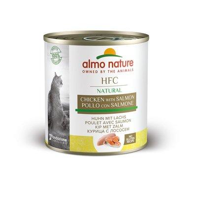 Almo Nature HFC Natural Cat s kuřecím masem a lososem Almo Nature HFC Natural Cat s kuřecím masem a lososem