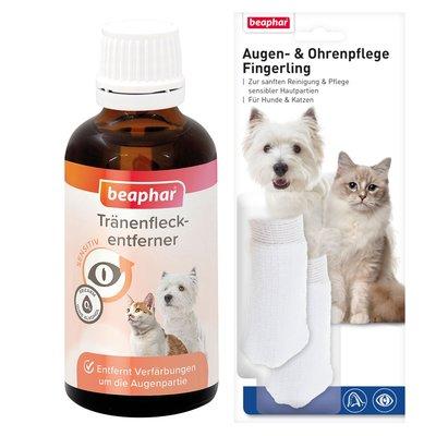 beaphar Sensitiv odstraňovač skvrn pod očima 50 ml + návlek na prst GRATIS beaphar Sensitiv odstraňovač skvrn pod očima 50 ml + návlek na prst GRATIS
