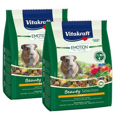 Vitakraft Emotion Beauty Selection Adult morčata, 2 × 1,5 kg Vitakraft Emotion Beauty Selection Adult morčata, 2 × 1,5 kg