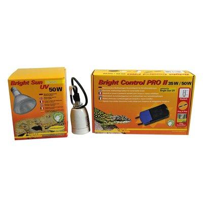 Lucky Reptile Bright Sun UV 50 W, kompletní sada Lucky Reptile Bright Sun UV 50 W, kompletní sada
