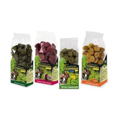JR Farm Grainless Drops kombinované balení 4 × 140 g JR Farm Grainless Drops kombinované balení 4 × 140 g