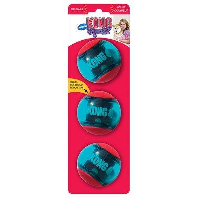 KONG Squeezz Action Ball hračka pro psy velikost M KONG Squeezz Action Ball hračka pro psy velikost M