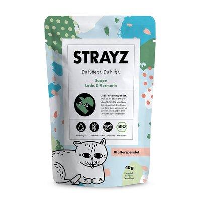 STRAYZ BIO polévka s lososem a rozmarýnem STRAYZ BIO polévka s lososem a rozmarýnem