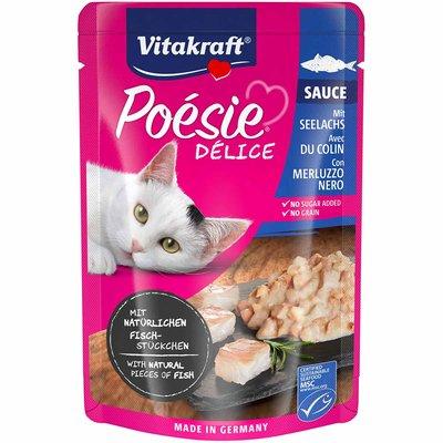 Vitakraft Poésie DéliSauce a treska tmavá Vitakraft Poésie DéliSauce a treska tmavá