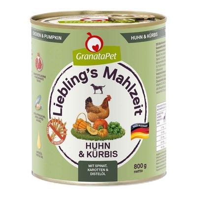 GranataPet Liebling’s Mahlzeit kuřecí maso a dýně GranataPet Liebling’s Mahlzeit kuřecí maso a dýně