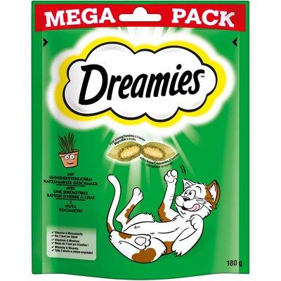Dreamies kočičí pamlsek mega pack s kočičí mátou 180 g Dreamies kočičí pamlsek mega pack s kočičí mátou 180 g