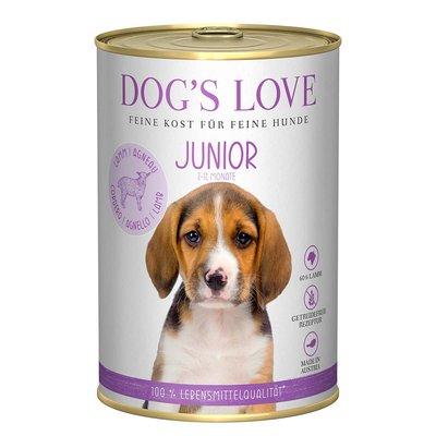 Dog's Love Junior jehněčí maso se špenátem a heřmánkem Dog's Love Junior jehněčí maso se špenátem a heřmánkem