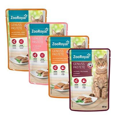 ZooRoyal lahodná paštika kombinované balení 96× 85 g ZooRoyal lahodná paštika kombinované balení 96× 85 g