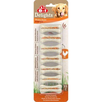 8in1 Delights Strong žvýkací kosti 8in1 Delights Strong žvýkací kosti