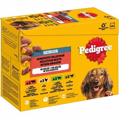 Pedigree senior smíšený výběr v želé Pedigree senior smíšený výběr v želé