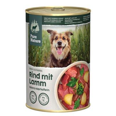 Pure Nature ADULT hovězí a jehněčí s bramborami Pure Nature ADULT hovězí a jehněčí s bramborami
