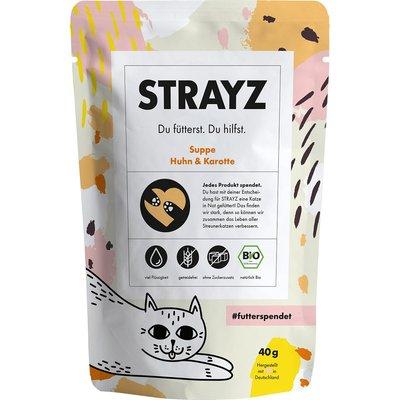 STRAYZ BIO polévka kuřecí maso a mrkev STRAYZ BIO polévka kuřecí maso a mrkev