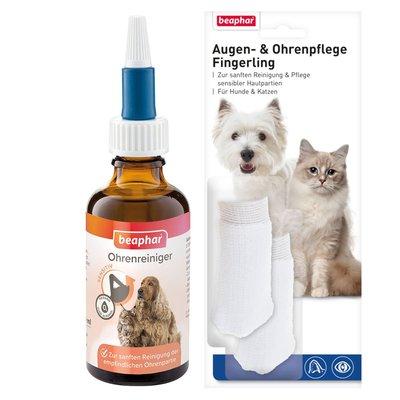 beaphar Sensitiv čistič uší 50 ml + návlek na prst GRATIS beaphar Sensitiv čistič uší 50 ml + návlek na prst GRATIS