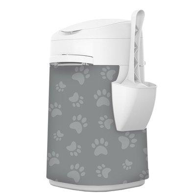 LitterLocker® Fashion látkový potah Cat paws šedý LitterLocker® Fashion látkový potah Cat paws šedý