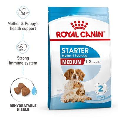 ROYAL CANIN MEDIUM Starter pro březí feny a štěňata středně velkých plemen ROYAL CANIN MEDIUM Starter pro březí feny a štěňata středně velkých plemen