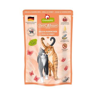 GranataPet pro kočky – Delicatessen Pouch telecí maso a králík GranataPet pro kočky – Delicatessen Pouch telecí maso a králík