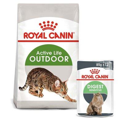 ROYAL CANIN OUTDOOR granule 2 kg + Digest Sensitive kapsička 12× 85 g ROYAL CANIN OUTDOOR granule 2 kg + Digest Sensitive kapsička 12× 85 g