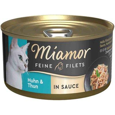 Miamor jemné filety v omáčce, kuře s tuňákem Miamor jemné filety v omáčce, kuře s tuňákem