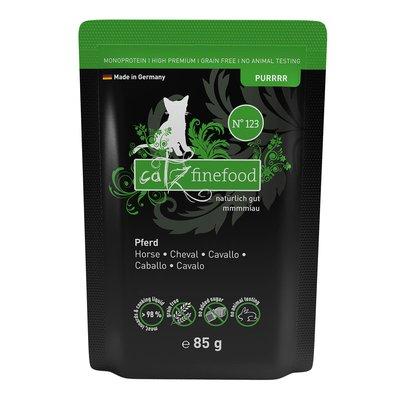 catz finefood Purrrr N° 123 – koňské maso, 8 × 85 g catz finefood Purrrr N° 123 – koňské maso, 8 × 85 g