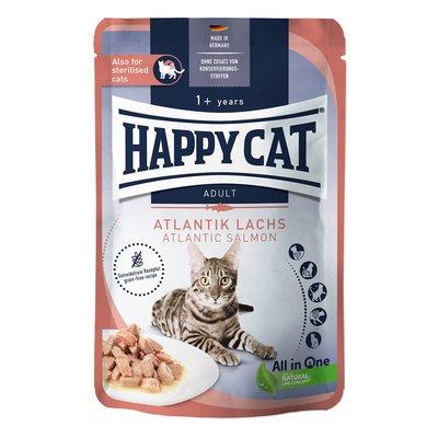 Happy Cat Tray Culinary Meat in Sauce atlantický losos Happy Cat Tray Culinary Meat in Sauce atlantický losos