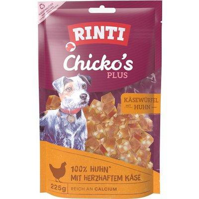 RINTI Chicko Plus, Sýrové kostky s kuřecím masem RINTI Chicko Plus, Sýrové kostky s kuřecím masem
