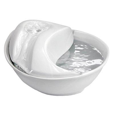 Pioneer Pet fontána z keramiky Rain Drop Style o objemu 1,8 l, bílá Pioneer Pet fontána z keramiky Rain Drop Style o objemu 1,8 l, bílá