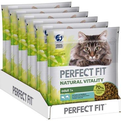 Krmivo pro kočky PERFECT FIT Natural Vitality Adult 1+ losos a bílé rybí maso Krmivo pro kočky PERFECT FIT Natural Vitality Adult 1+ losos a bílé rybí maso