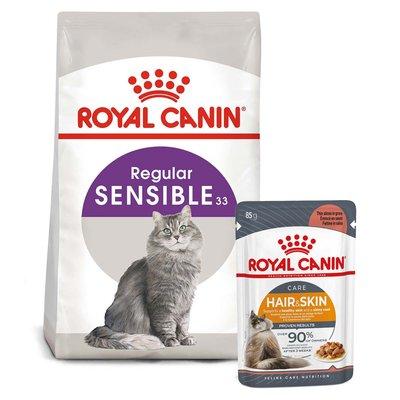ROYAL CANIN SENSIBLE granule 10 kg + INTENSE BEAUTY kapsička 48× 85 g ROYAL CANIN SENSIBLE granule 10 kg + INTENSE BEAUTY kapsička 48× 85 g