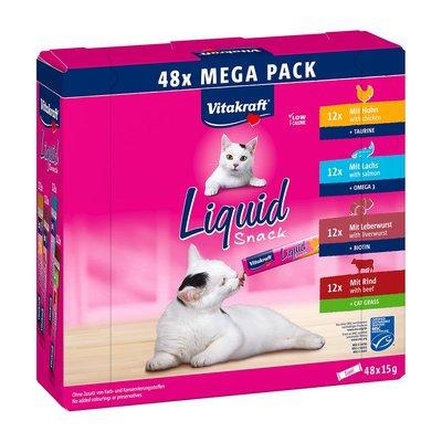 Vitakraft liquid snack mega pack 48 ks. Vitakraft liquid snack mega pack 48 ks.