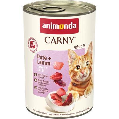 animonda Carny Adult krůtí + jehněčí maso 400g konzervy animonda Carny Adult krůtí + jehněčí maso 400g konzervy