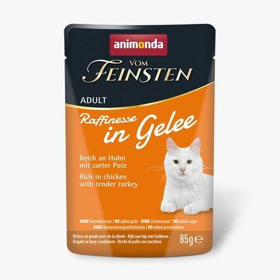 Animonda Vom Feinsten Raffin Želé s Kuřetem a Krůtou Animonda Vom Feinsten Raffin Želé s Kuřetem a Krůtou