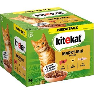 Kitekat multipack market mix v želé 24 × 85 g Kitekat multipack market mix v želé 24 × 85 g