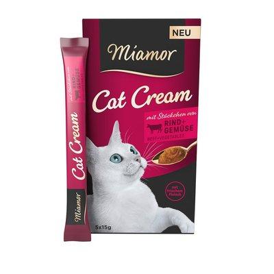 Miamor Cat krém s hovězím a zeleninou Miamor Cat krém s hovězím a zeleninou