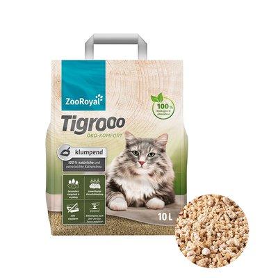 ZooRoyal Tigrooo Öko-Komfort hrudkující stelivo ZooRoyal Tigrooo Öko-Komfort hrudkující stelivo