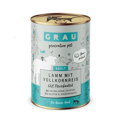 GRAU Adult jehněčí s celorzrnnou rýží GRAU Adult jehněčí s celorzrnnou rýží