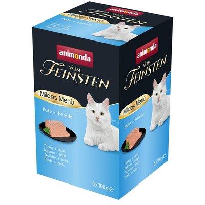Animonda Vom Feinsten Adult Mildes Menü krůta a pstruh Animonda Vom Feinsten Adult Mildes Menü krůta a pstruh
