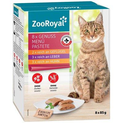 ZooRoyal Multipack Genuss masová paštika, 8 × 85 g ZooRoyal Multipack Genuss masová paštika, 8 × 85 g