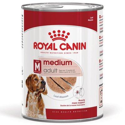 Royal Canin SHN Medium Adult Paštika Konzerva 12x410 g Royal Canin SHN Medium Adult Paštika Konzerva 12x410 g