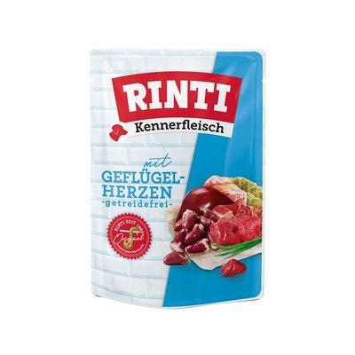 RINTI Kennerfleisch kapsičky s drůbežími srdíčky RINTI Kennerfleisch kapsičky s drůbežími srdíčky