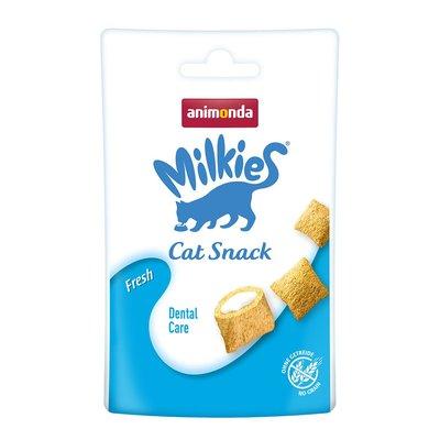 Animonda Milkies křupavé polštářky Fresh Dental Care Animonda Milkies křupavé polštářky Fresh Dental Care