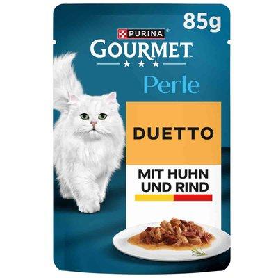 Gourmet Perle Duetto kuřecí a hovězí maso Gourmet Perle Duetto kuřecí a hovězí maso