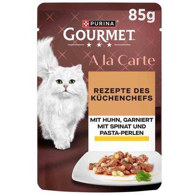 Gourmet A la Carte kuřecí maso zdobené těstovinovými kuličkami Gourmet A la Carte kuřecí maso zdobené těstovinovými kuličkami