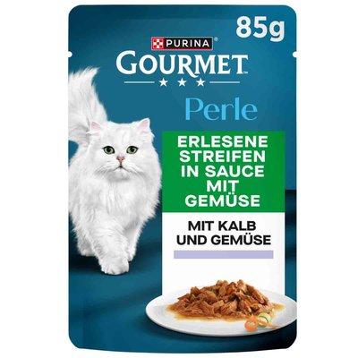 Gourmet Perle vybrané kousky s telecím a zeleninou Gourmet Perle vybrané kousky s telecím a zeleninou